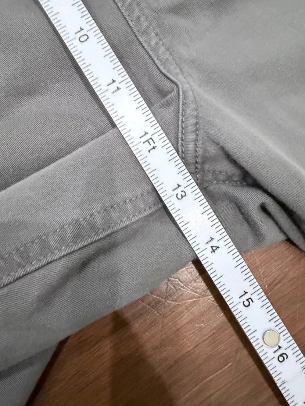 Joe’s Jeans The Classic Straight Leg Gray Stretch Chino Pants Men’s 46 Short